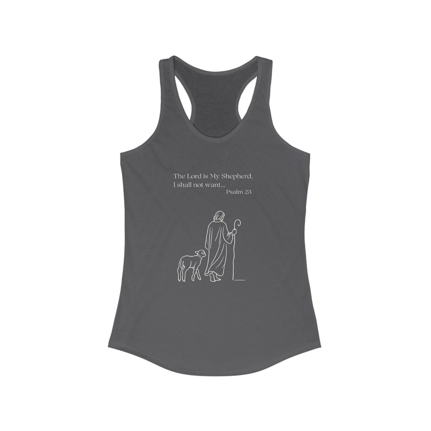 Women's Ideal Racerback Tank- WaterColor Owl