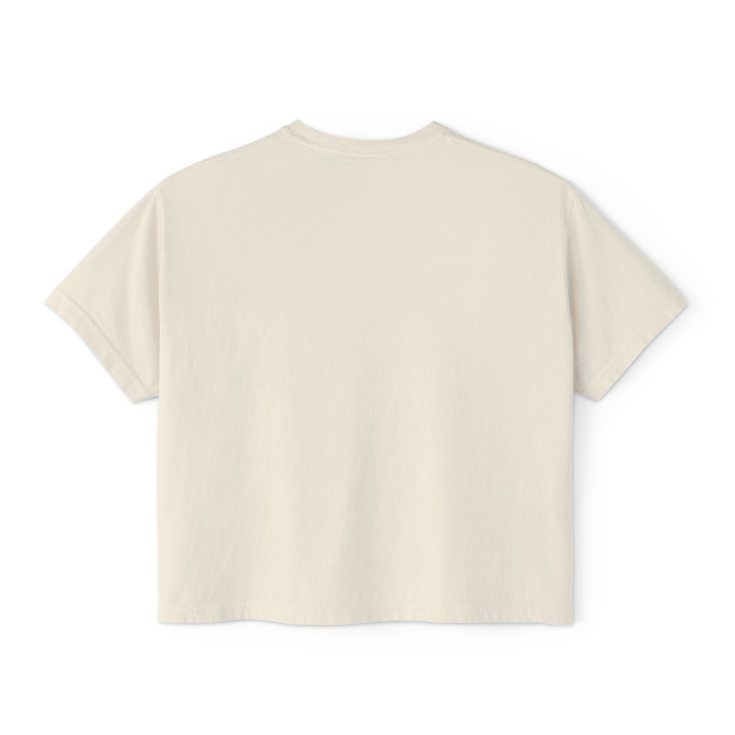 God Is Good Women's Boxy Tee - Floral Design for Faith and Inspiration