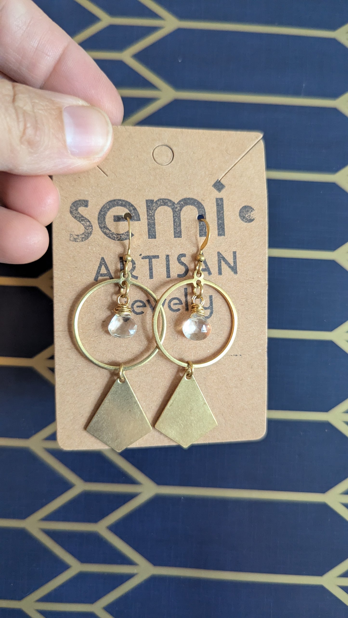 The Clarity Drop Earrings