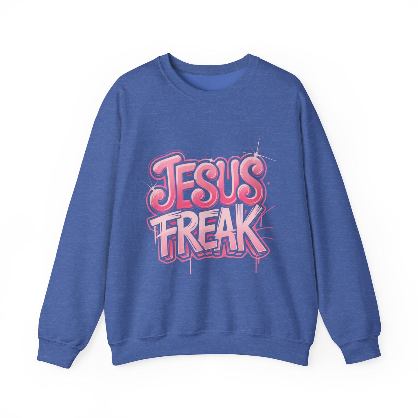 Jesus Freak III Unisex Heavy Blend™ Crewneck Sweatshirt - Bold & Inspirational Style