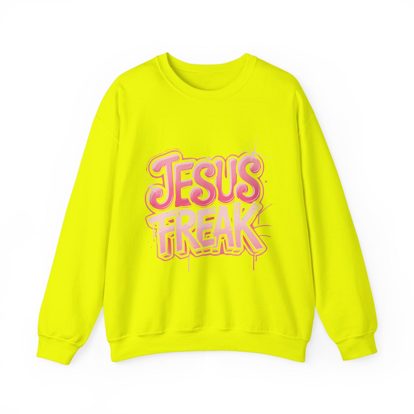 Jesus Freak III Unisex Heavy Blend™ Crewneck Sweatshirt - Bold & Inspirational Style