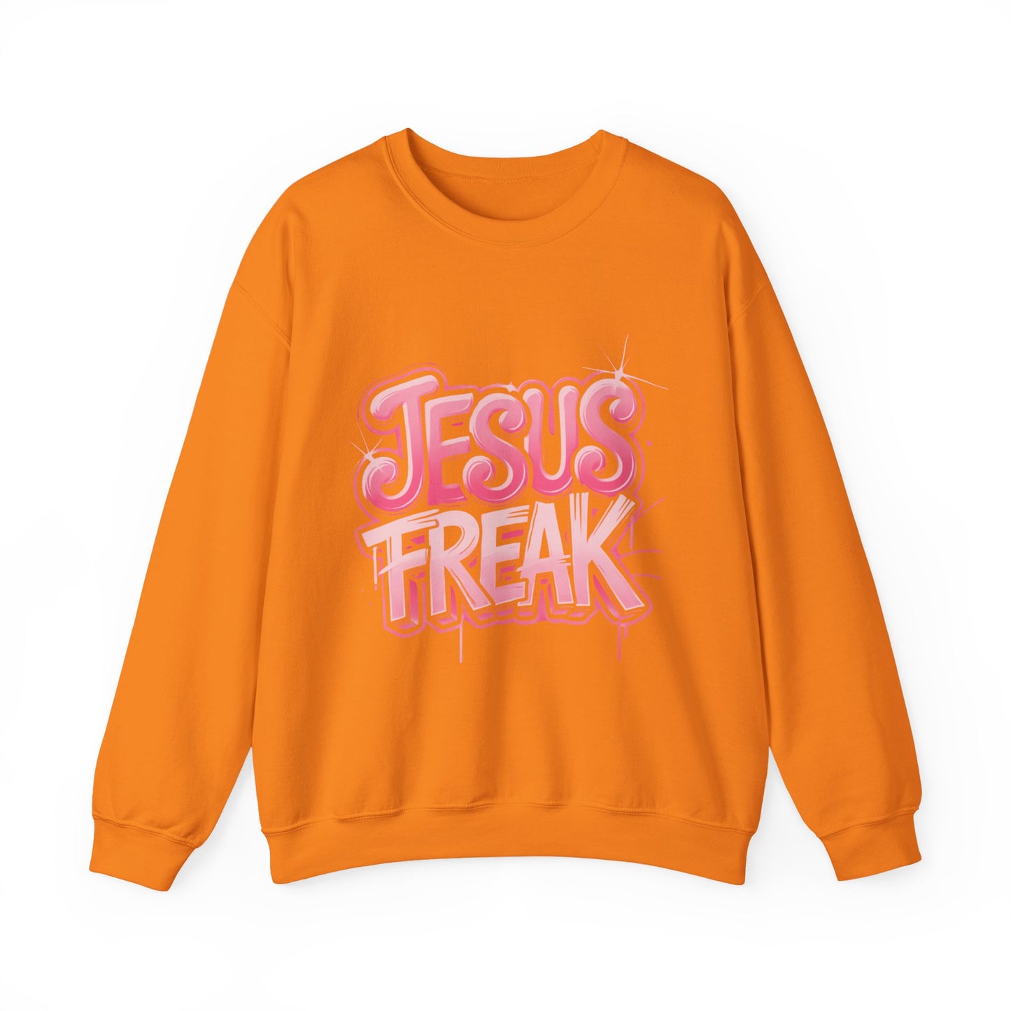 Jesus Freak III Unisex Heavy Blend™ Crewneck Sweatshirt - Bold & Inspirational Style