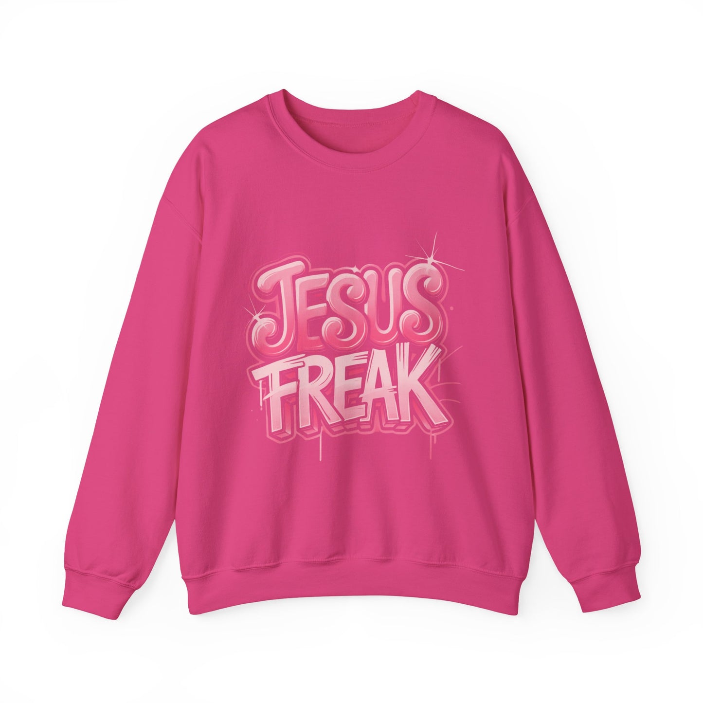 Jesus Freak III Unisex Heavy Blend™ Crewneck Sweatshirt - Bold & Inspirational Style