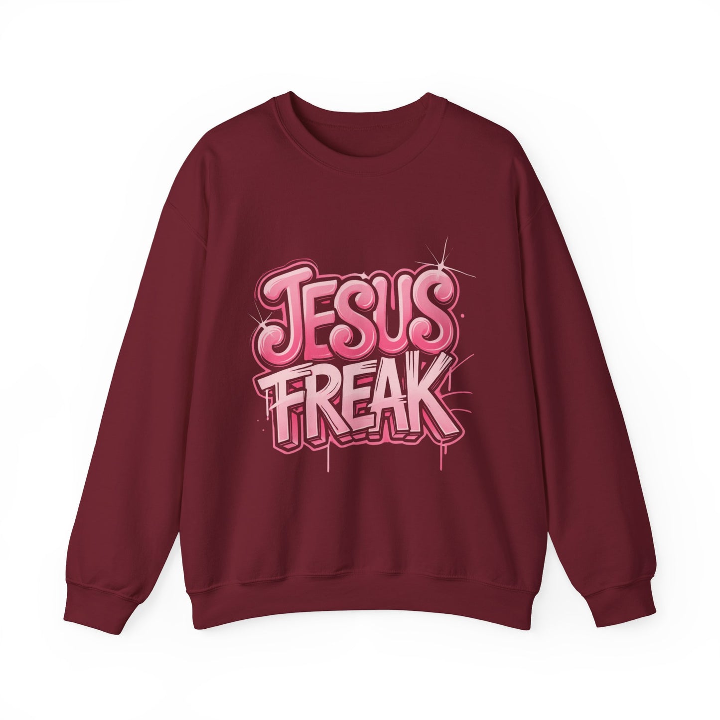 Jesus Freak III Unisex Heavy Blend™ Crewneck Sweatshirt - Bold & Inspirational Style