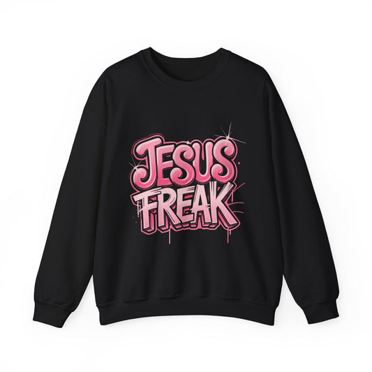 Jesus Freak III Unisex Heavy Blend™ Crewneck Sweatshirt - Bold & Inspirational Style