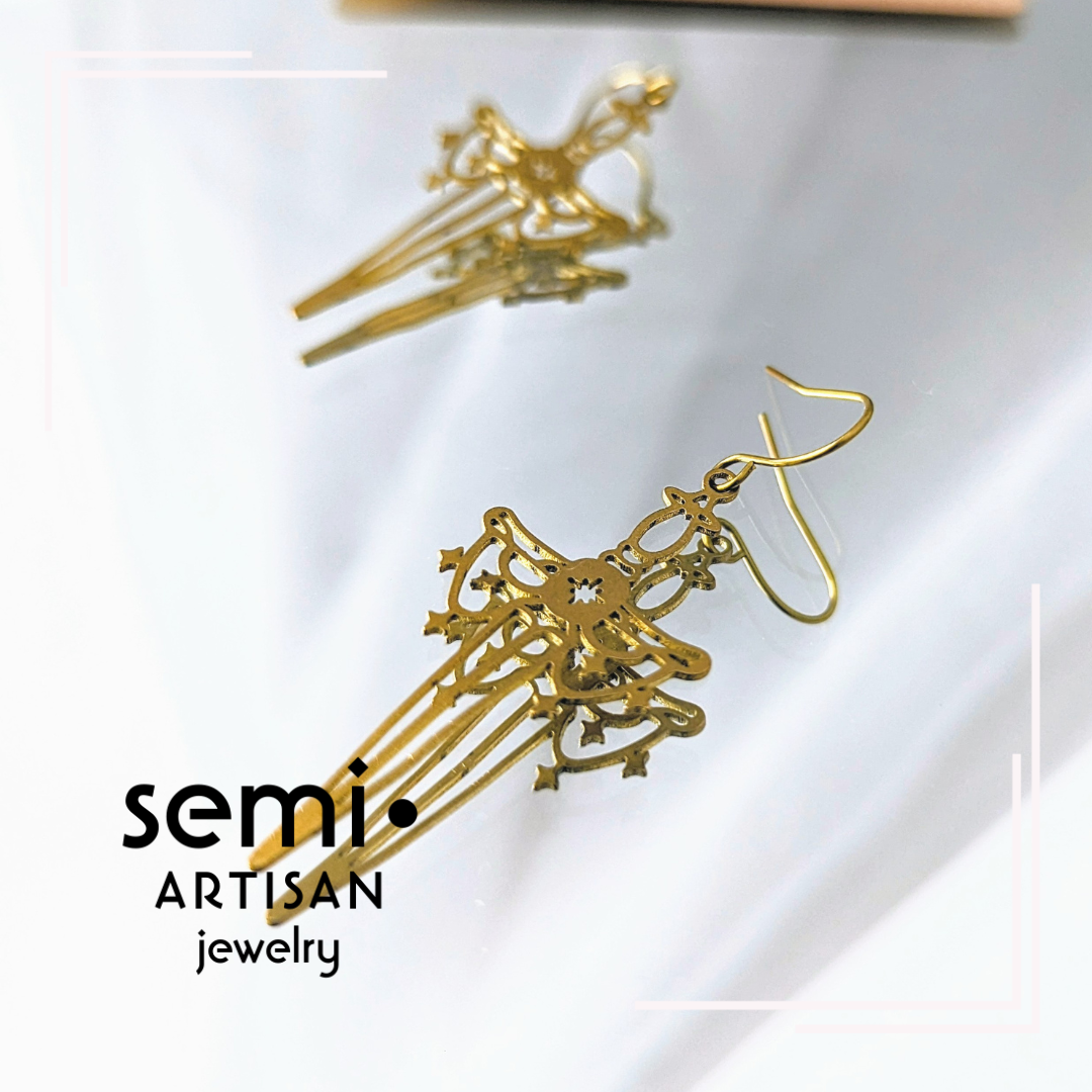 semi•ARTISAN jewelry Stellar Blade Earring