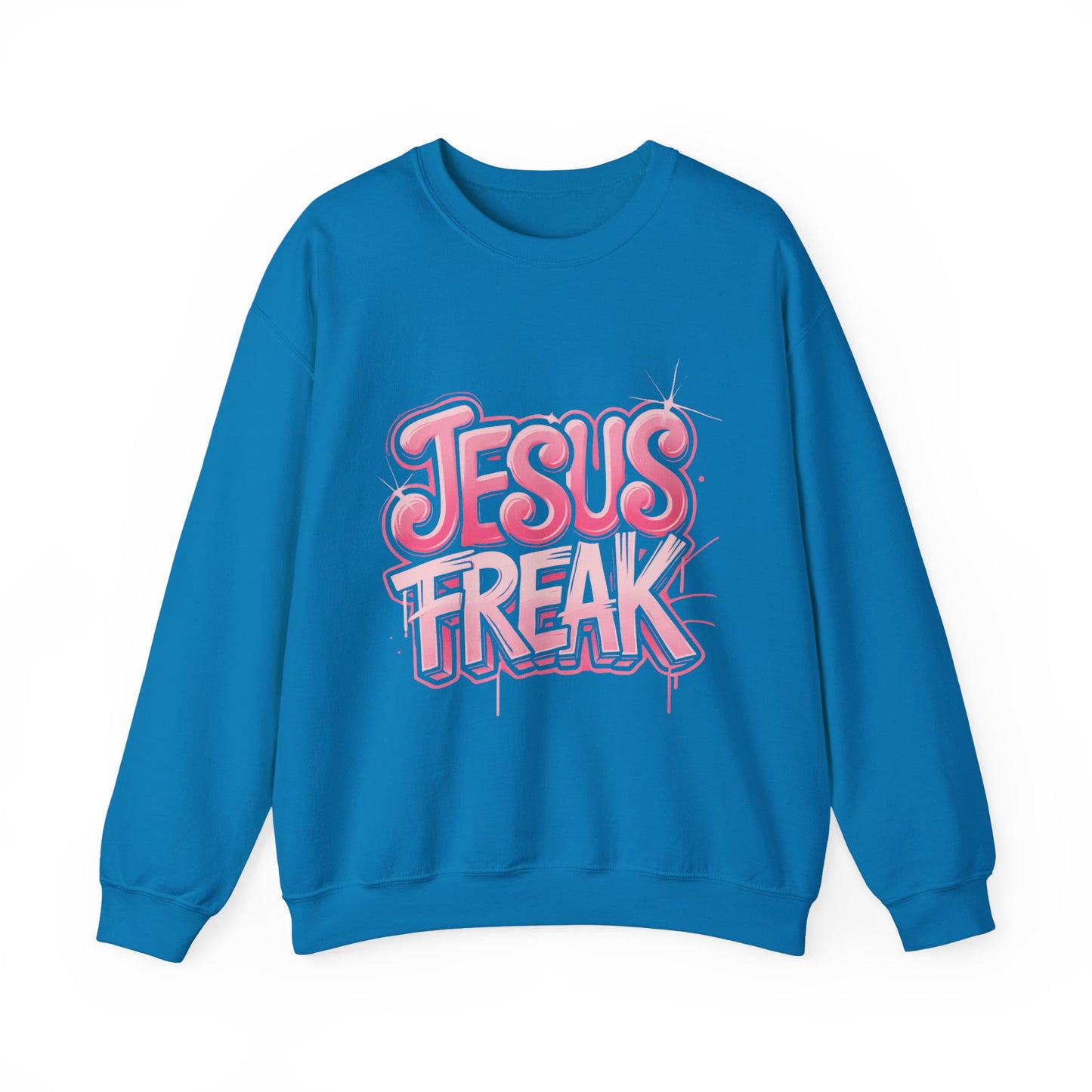 Jesus Freak III Unisex Heavy Blend™ Crewneck Sweatshirt - Bold & Inspirational Style