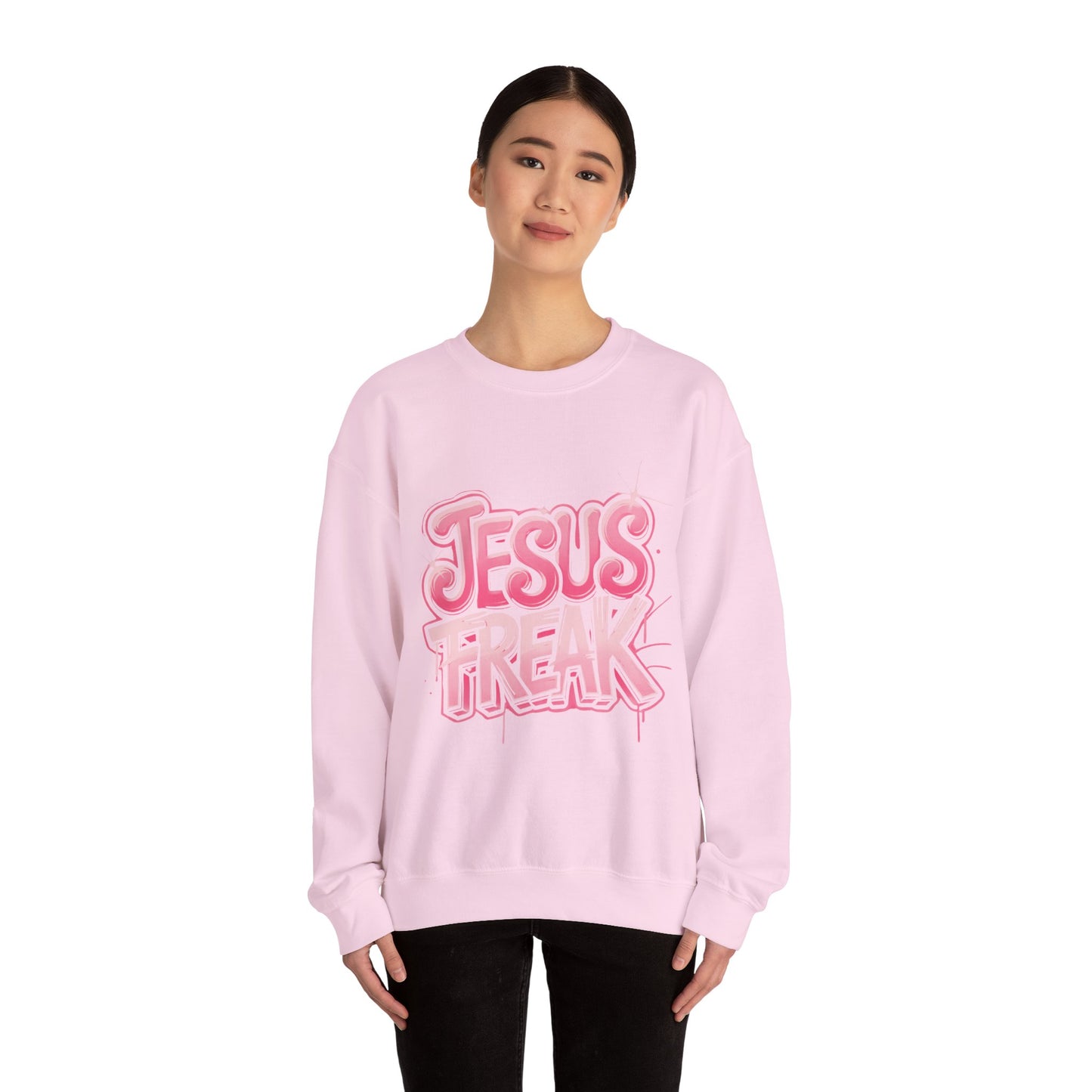 Jesus Freak III Unisex Heavy Blend™ Crewneck Sweatshirt - Bold & Inspirational Style