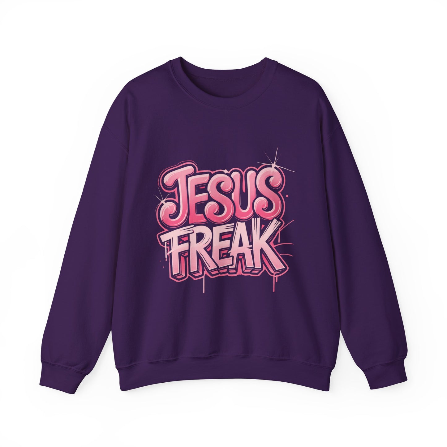 Jesus Freak III Unisex Heavy Blend™ Crewneck Sweatshirt - Bold & Inspirational Style