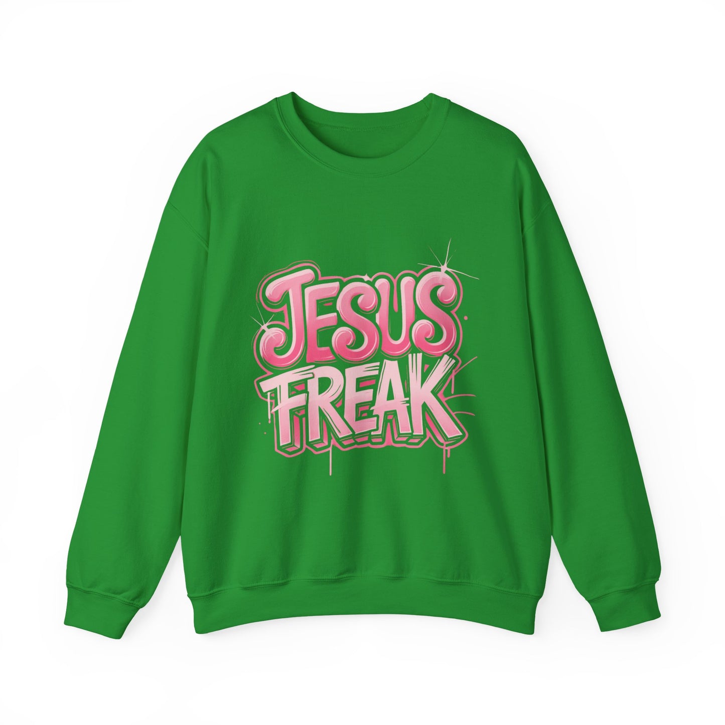 Jesus Freak III Unisex Heavy Blend™ Crewneck Sweatshirt - Bold & Inspirational Style