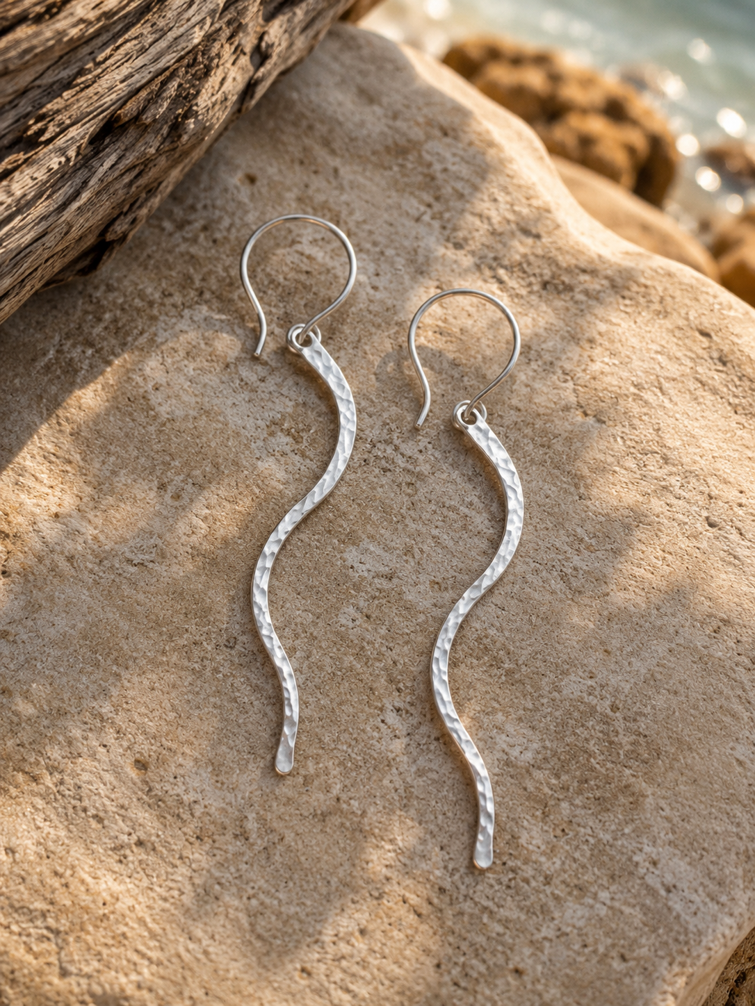 Silver Tide Earrings