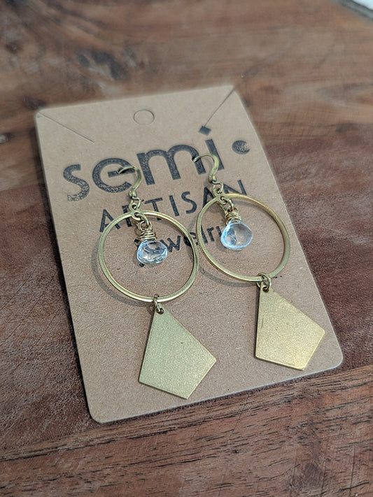 The Clarity Drop Earrings